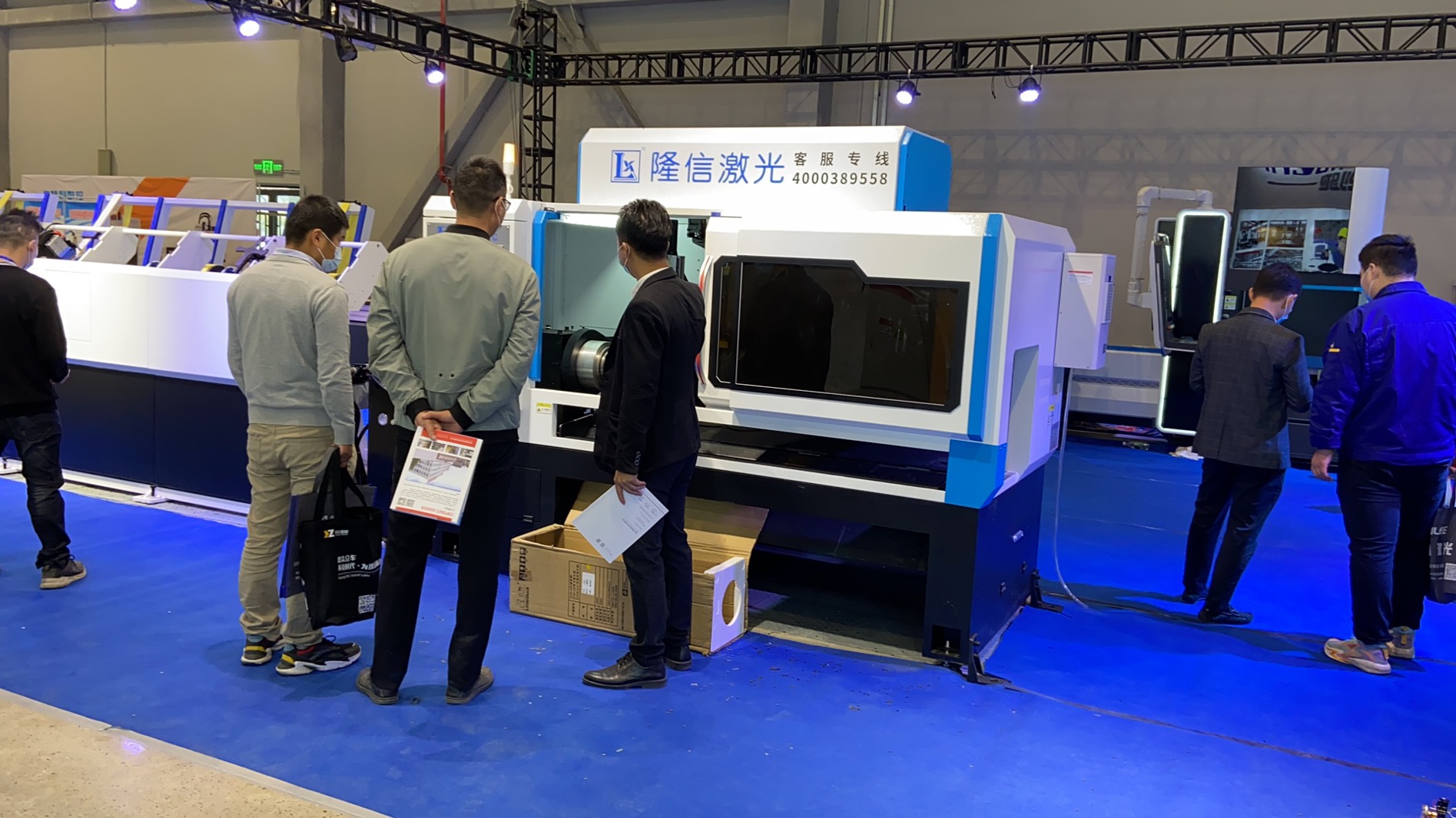 隆信激光參展了-2021淮海經濟區(qū)工業(yè)智造展會